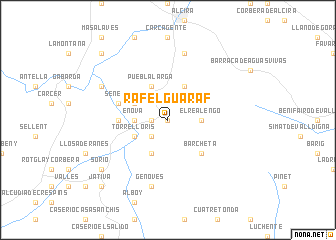 map of Rafelguaraf