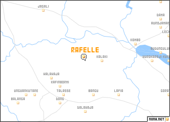 map of Rafelle