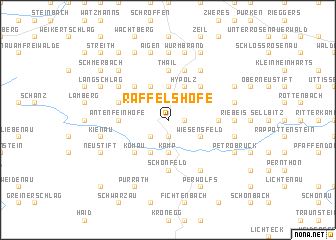 map of Raffelshöfe