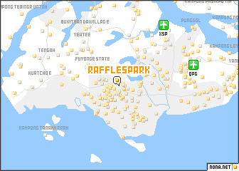 map of Raffles Park