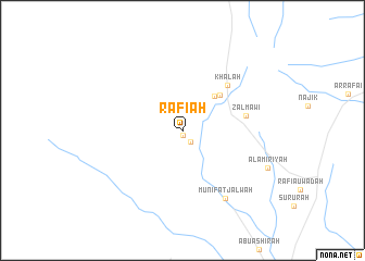 map of Rafī‘ah