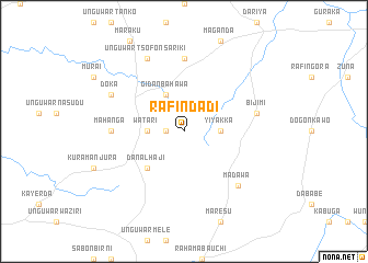 map of Rafin Dadi