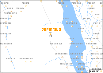 map of Rafin Giwa