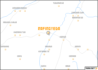 map of Rafingyeda