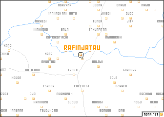 map of Rafin Jatau