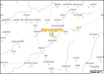 map of Rafin Kaffi