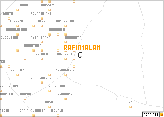 map of Rafin Malam