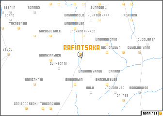 map of Rafin Tsaka