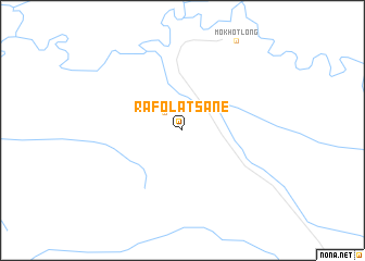 map of Rafolatsane