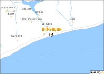 map of Rafsaqah