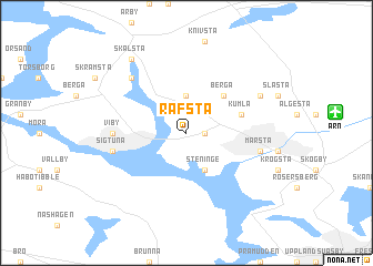 map of Räfsta