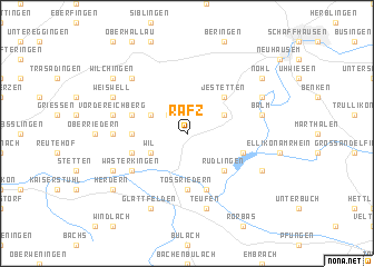 map of Rafz