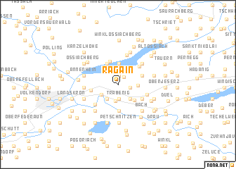 map of Ragain