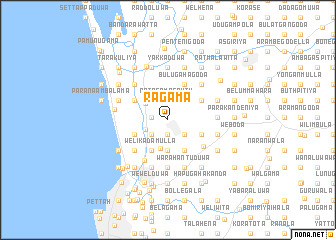 map of Ragama