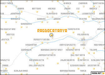 map of Ragdocatanya