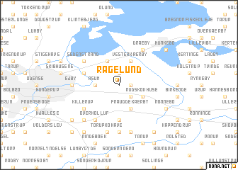 map of Rågelund