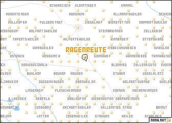 map of Ragenreute