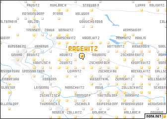 map of Ragewitz