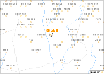 map of Ragga