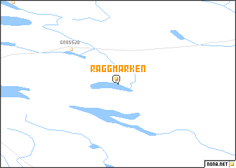 map of Räggmarken