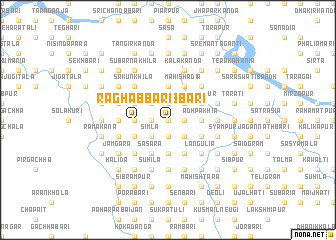 map of Rāghābbāri