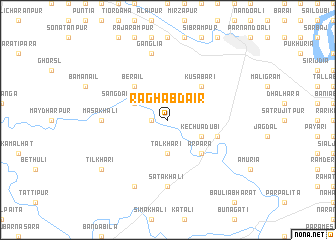 map of Rāghabdāir
