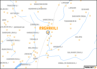 map of Rāgha Kili