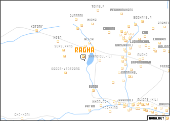 map of Rāgha