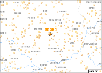 map of Rāgha