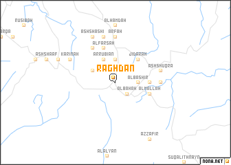 map of Raghdān