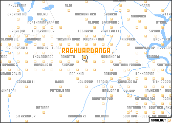 map of Raghuārdānga