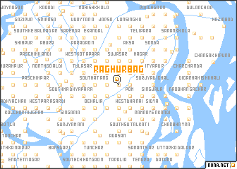 map of Raghurbāg