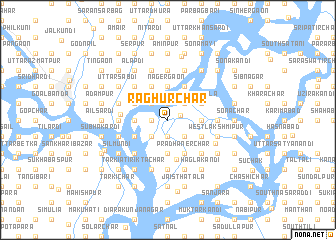 map of Raghur Char