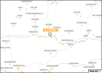 map of Raghzai