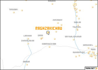 map of Rāghzaki Chau