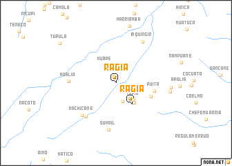 map of Rágia