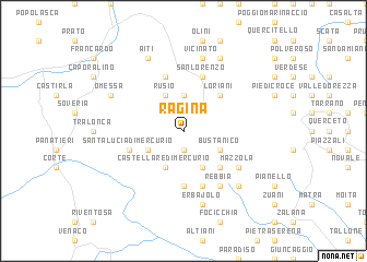 map of Ragina