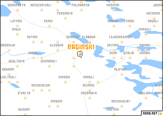 map of Raginski