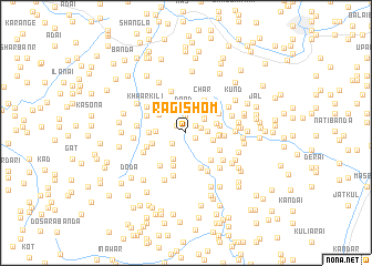 map of Rāgīshom