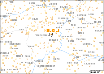 map of Rāg Kili