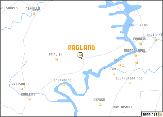 map of Ragland