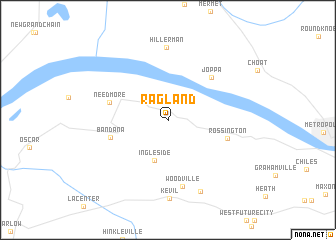 map of Ragland