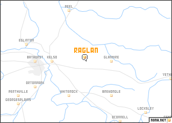 map of Raglan