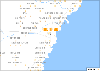 map of Ragnabo