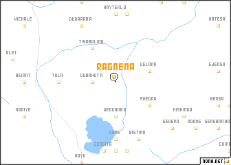 map of Ragnēna