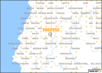 map of Ragosse