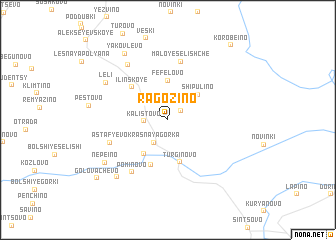 map of Ragozino