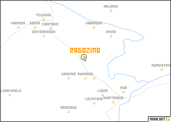 map of Ragozino