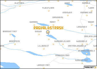 map of Ragvaldsträsk