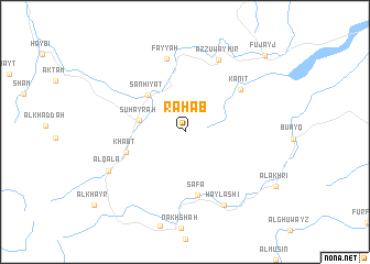 map of Raḩab